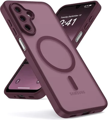 Funda magnética para Samsung Galaxy A57 5G, compatible con Magsafe, protección militar