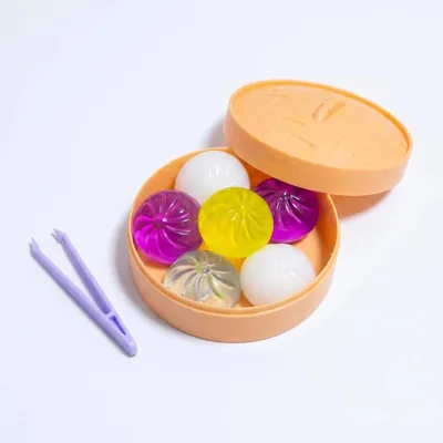 Glitter Dumpling Squishy Stress Balls - 17% Off