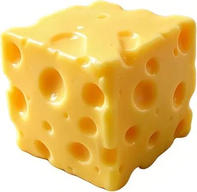 Cheese Squishy Toy 4.72in - Soft Stress Ball, Realistic Food Shape, Best Deal