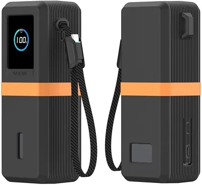 حالة حماية سيليكون SIKAI متوافقة مع بنك طاقة لابتوب Anker 165W (25000mAh) - مضادة للصدمات، ضد الخدش، غير زلقة