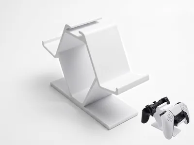 Dual Gaming Controller Stand for Desk - Universal Controller Stand for PS5, PS4, Xbox Series X/S - S
