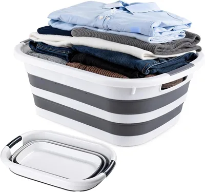 Lavandería Plegables, Canasta Plegable Multiusos para Ropa Sucia, Cesto Plegable para Ropa Sucia y Organizadora