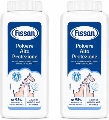 Polvere Protettiva - Talco Proteggente per Neonati e Bambini - Con Amido di Mais Naturale e Ossido di Zinco - Aiuta a Lenire