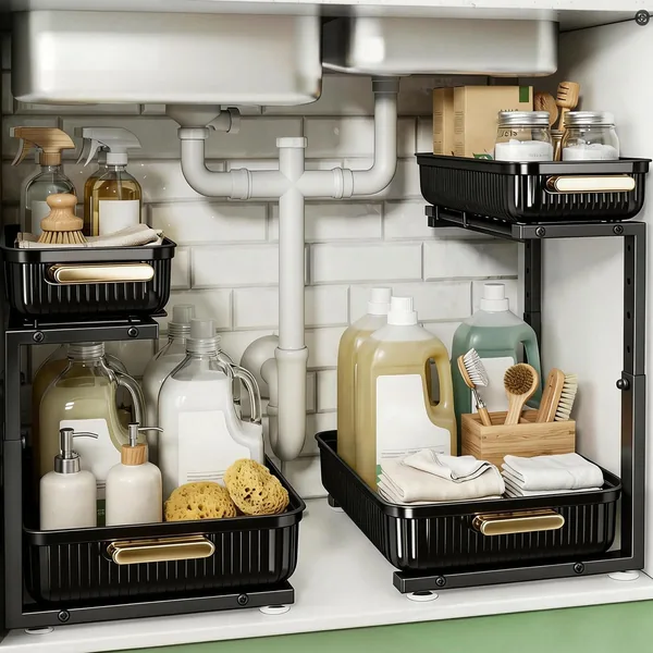 ARSTPEOE Under Sink Organizer - 70% Off