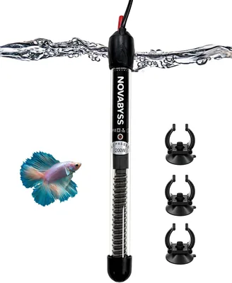 NovAbyss Aquarium Heater 200W Submersible - Best Deal