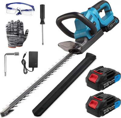 Akku-Rasenmäher für Makita 18 V Batterien, mit 2 x 2000 mAh | 52 cm Schneidlänge, 15 mm Zahnabstand, ergonomischer Griff