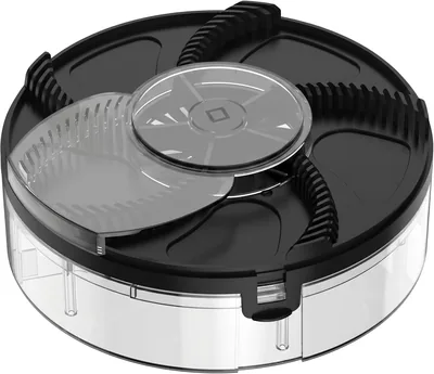 Aetherize Elektrisk Flytrapp, 360° Roterande Automatisk Musskattare med Anti-Escape Design, Stille USB-styrt Inomhus/Kommerciell