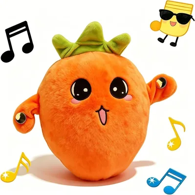 Interactive Sensor Music Doll for Kids: Educational Musical Toy with Piano & Fruit Sounds, 10% Off
