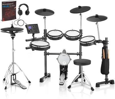 AKLOT Drum Set 41% Off - 12" Dual Zone Snare