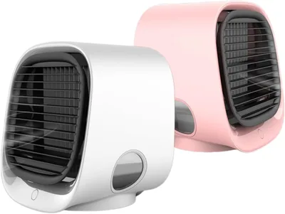 Aira Breeze Luftkühler Original - Neu und Verbessertes Wasserkühlung USB-Betrieben Familienreisen (Weiß) - Best Deal