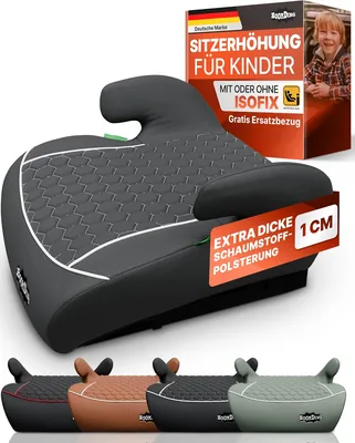 Kindersitz mit zusätzlicher Hülle - ECE R 129 - 15-36 kg - von 125 cm - Best Deal