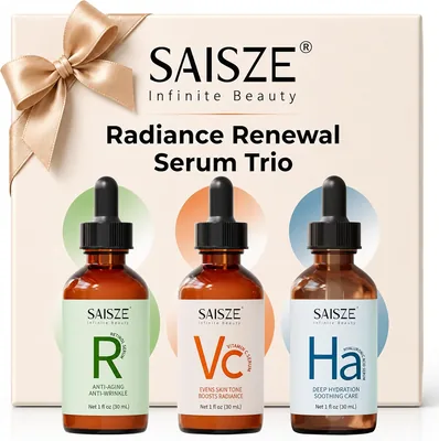 Saisze Face Serum Gift Set - Vit C Retinol Hyaluronic Acid
