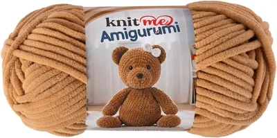 Filo Amigurumi in Velluto Chenille, Filo Spesso per Crochetto, 50 g/55 m di Poliestere Super Morbido per Teddi e Peluche