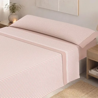 Estrecho de verano de Victorio & Lucchino, juego de cama impreso (1 almohada, Vicky - Rosa) Mejor Precio