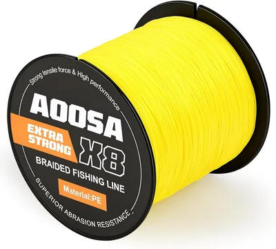 AOOSA Braided Fishing Line - Strong PE Wire