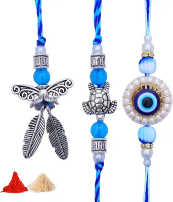 Rakhi Bhaiya Bhabhi Veera Rakhi Set - Best Deal