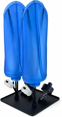 Rack de séchage noir générique Soft Flask pour course et sentier - Compatible avec Salomon, Hydrapak, Decathlon
