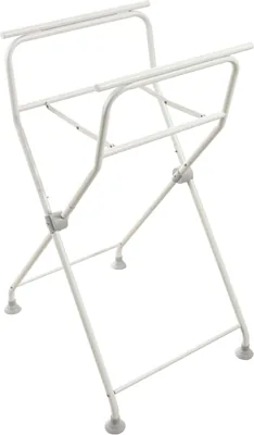 Superbe Bebe Foldable Bath Stand for Baby Bathtubs, Grey, Compatible with Leaf and Cloud Bathtubs, Model Maxido, Drain Set In