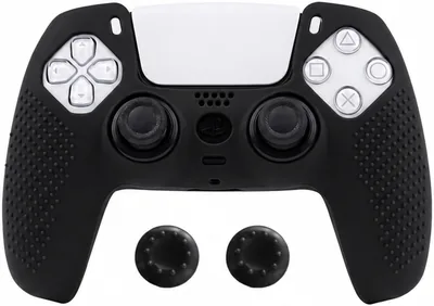 Capa Protetora Silicone Premium Antiderrapante com Grips Compatível com Controle Playstation PS5 - Melhor Preço
