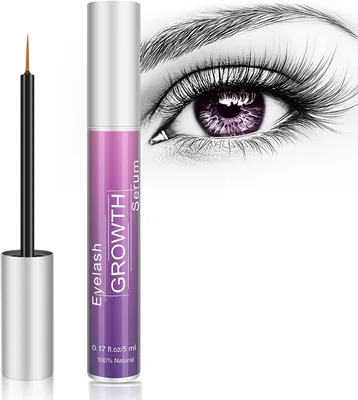 Eyelash Serum Ohne Hormone, Wuchser für Augenwimpern & Brauen, 27% Rabatt