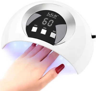 LKE UV Lampe für Gelnaillen 54 W UV-Lampe mit 3 Timern, LCD-Display, Autosensor, Premium UV-Lampen für alle UV-Gel
