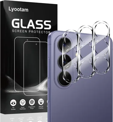 3 st kameralinsskydd för Samsung Galaxy S26/S26 Plus, härdat glas kameraskydd, HD-klart, reptåligt, bubbelfritt, slitstarkt - Best Deal