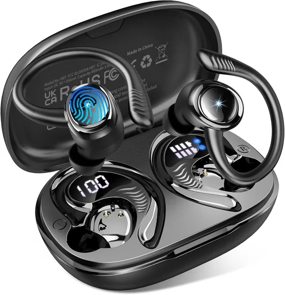 Ecouteurs Bluetooth Sport Sans Fil 2026 - Réduction 70% | IP7 | 6D HiFi