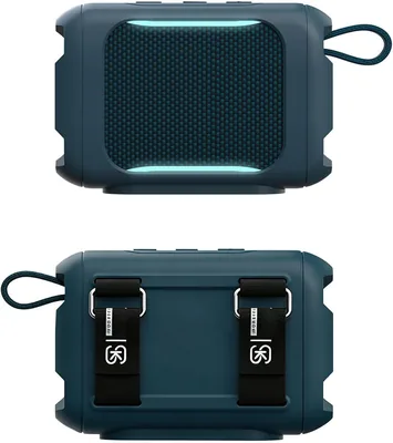 Funda de silicona para JBL GO 5, protectora y suave con puerto de carga integrado, cierre extraíble impermeable