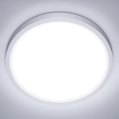 Plafonnier LED NIBSHOOM IP44 18W 6500K lumière moderne pour chambre et salle de bain - Best Deal