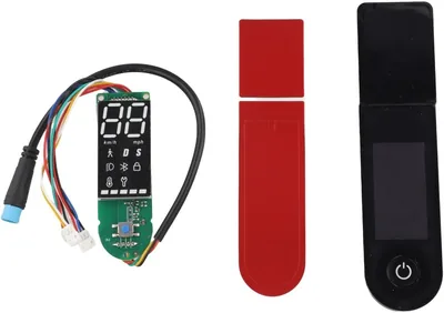 Xiaomi Dashboard för Mi Electric Scooter Pro 1S/Pro 2 med LCD-display och hastighetsmod, sirkelboordväxling