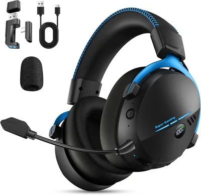 Gaming Headset PC PS5/4/Switch - Bluetooth 6.0