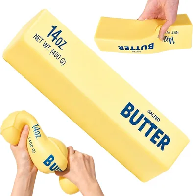 10in Jumbo Butter Squishy Stress Ball - 60% Off
