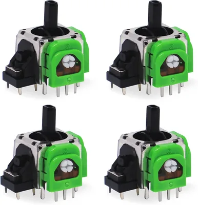 Bukela 4Pack Hall Effect Joystick Replacement for PS5 & PS4, Fix Stick Drift