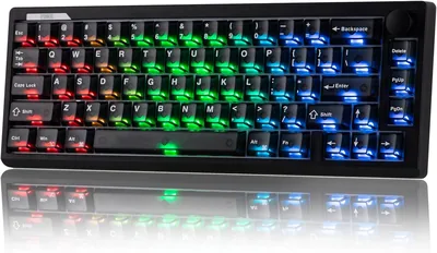 EPOMAKER HE65 V2 TMR Hall Effect Gaming Keyboard Black