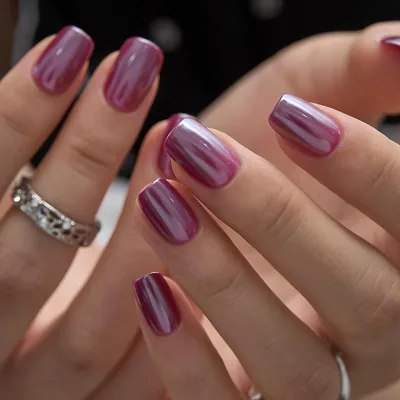 CurvLife Merlot Glow Press On Nails 34% Off