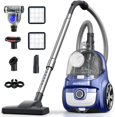 Aspiron Canister Vacuum 77% Off