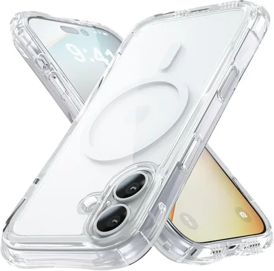 Elecom PMWA25AZELKMCR iPhone 17 カバー ZEROSHOCK 耐衝撃 マグネティック充電対応 4角バンパー グリップカーブライン
