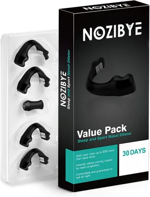 Nozibye Magnetic Nose Strips - Strong Adhesion, Comfortable Breathing, 30 Pairs - Best Deal