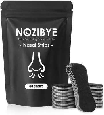 Nozibye Nose Strips - Jet Black, 60 Count - Best Deal