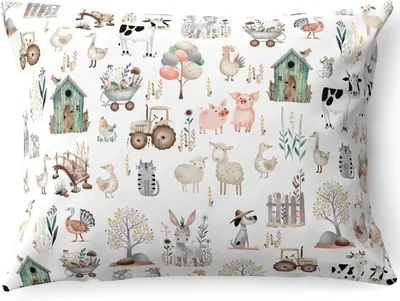 PinkZebra Federa per Cuscino Bambini 35 x 55 cm, 100% Cotone, Certificata O - Best Deal