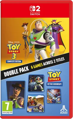 Toy Story: Retro Roundup! + Toy Story 3 Complete Edition Double Pack - Nintendo Switch 2