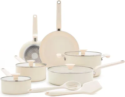 GreenPan Rio Advanced 12 Piece Cookware Set - Ceramic Nonstick PFAS-Free, Induction Ready