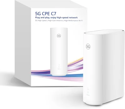 Router 5G CPE C7 WiFi 6 AX3000 con SIM, velocità fino a 5.8 Gbps | Plug-and-play