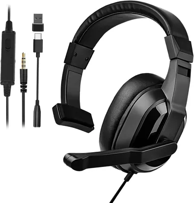 Wired One Ear Gaming Headset with Mic Best Deal