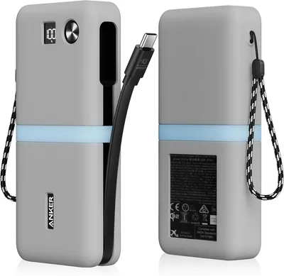 YWXTW Silicone Case for Anker Power Bank 20,000mAh/87W - Shockproof Drop-Resistant Travel Cover with Lanyard | Best Deal
