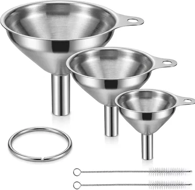 Stainless Steel Kitchen Funnel Set - Best Deal