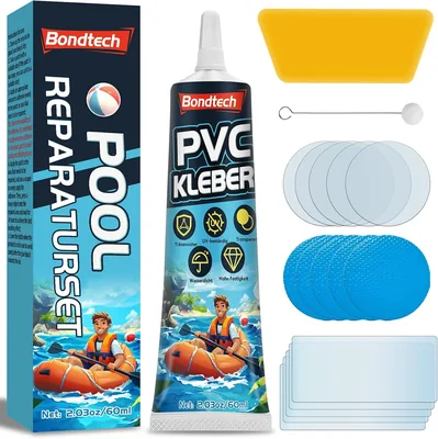 Pool Reparaturset, Pool Patches, wasserdicht, Luftmatratzen Reparaturkit für verschiedene aufblasbare Gegenstände