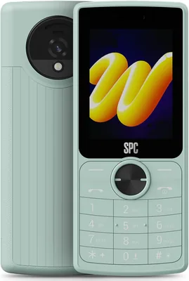 Teléfono SPC Wild Cool Básico para Desconexión o Primera Conexión, Mint | Sin apps ni redes sociales, 4G, Radio FM, Cámara, Blu