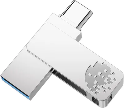 Fanxiang F372S USB-Stick 64GB, USB 3.2 OTG, IPX8 wasserdicht, Metallgehäuse mit Schlüsselanhänger, Best Deal