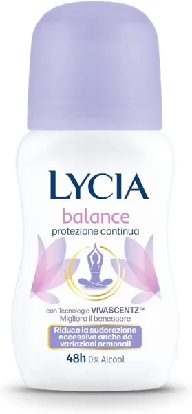 Deodorante Roll-on Lycia Balance con Tecnologia Certificata, 50% di Sconto